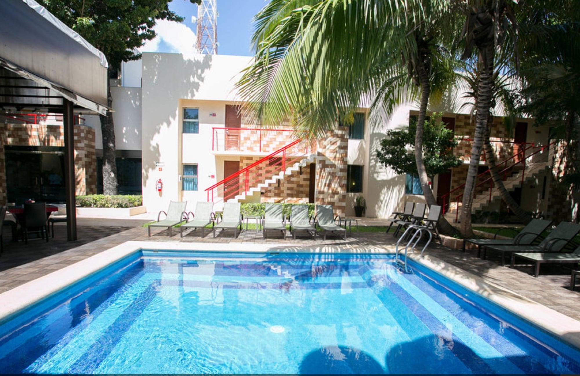 Grand City Hotel Cancún Exterior foto